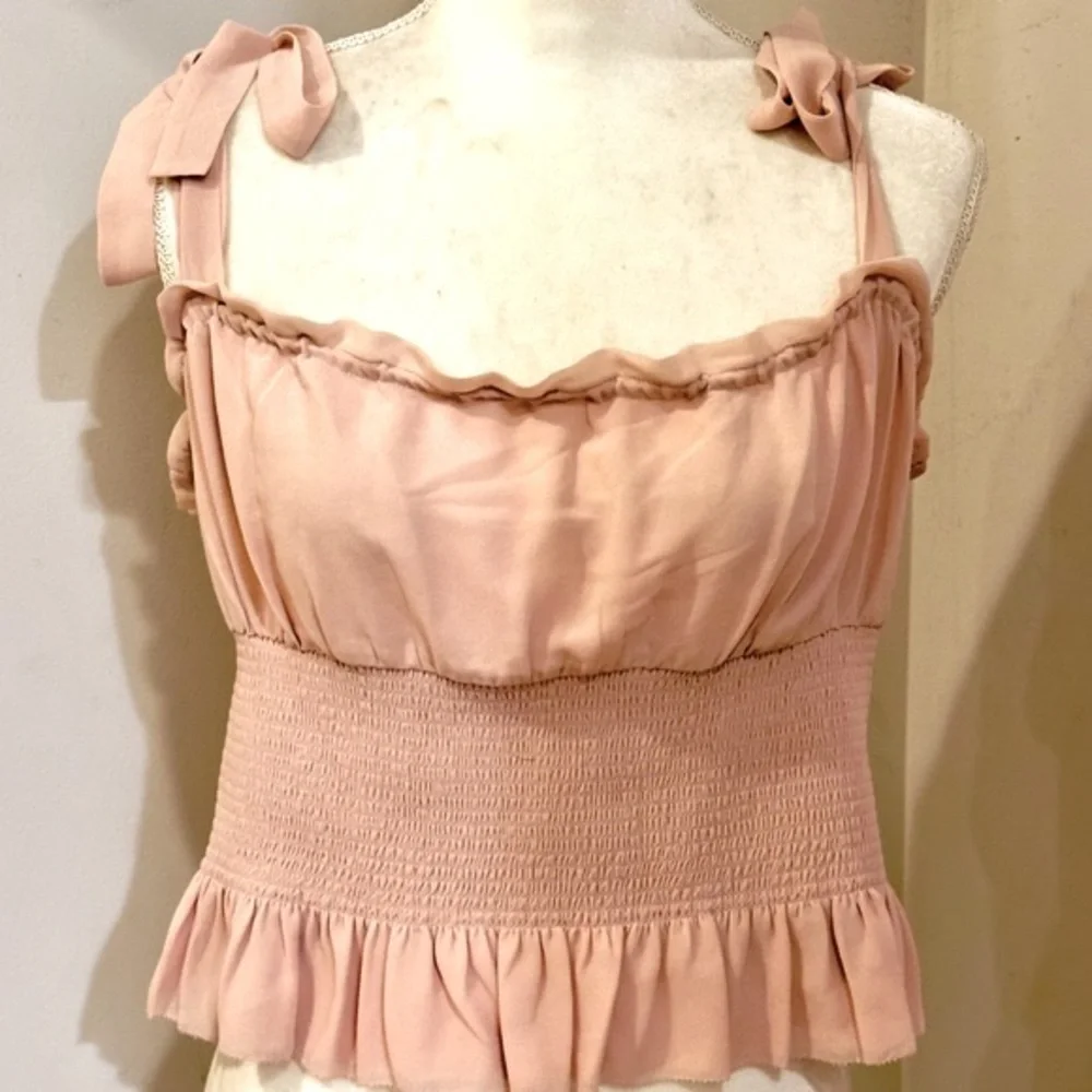 Aritzia Wilfred Ballad Camisole - Coral Blush - Picture 1 of 11